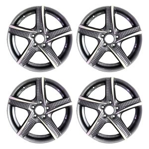 Kit X 4 Llantas Deportivas Aleacion Tvw R15 5x100